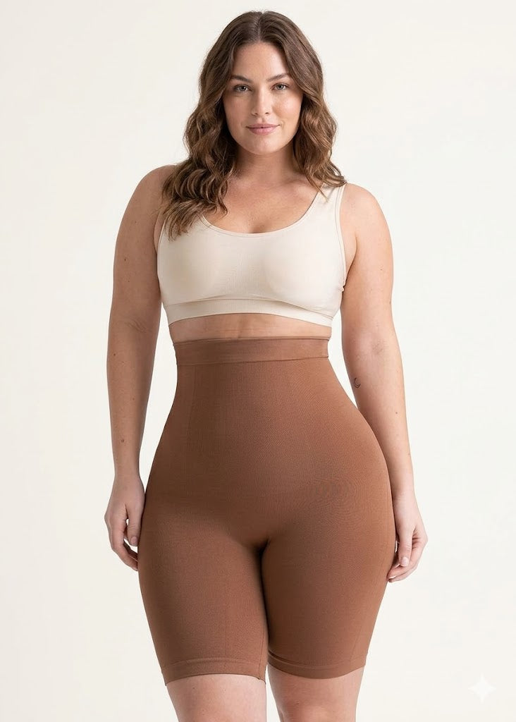 High-Waisted Tummy Control Shorts & Thigh Slimmer