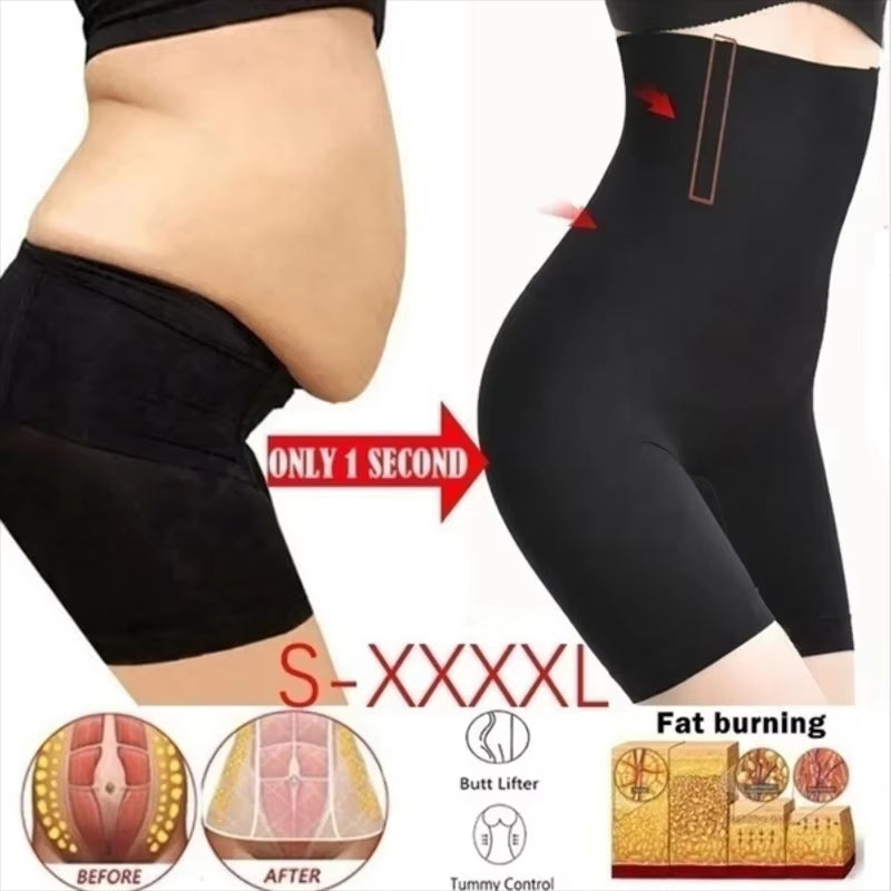 High-Waist Slimming Shapewear Shorts