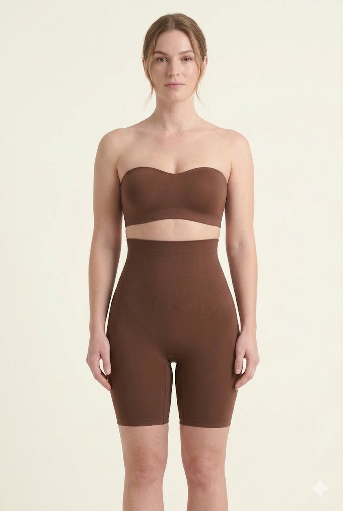 High-Waisted Tummy Control Shorts & Thigh Slimmer